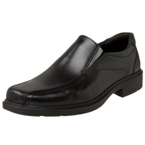 Black dress shoes. Nice, basic black dress shoes are essential to have in your closet. They go with any dressy outfit that has black tones. 