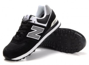 New Balance sneakers. The black, gray and white tones are great neutral colors so you can wear them with almost any casual outfit. They aren't too loud so they won't take away from the outfit. 