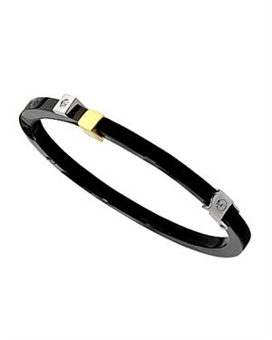 Black thin bracelet