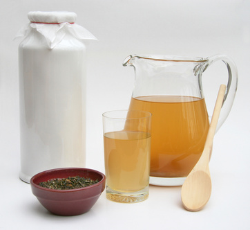ingredients in kombucha tea