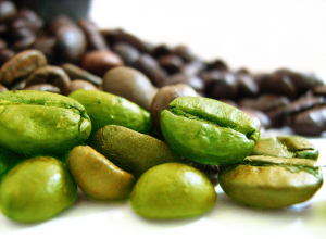 green-coffee-beans